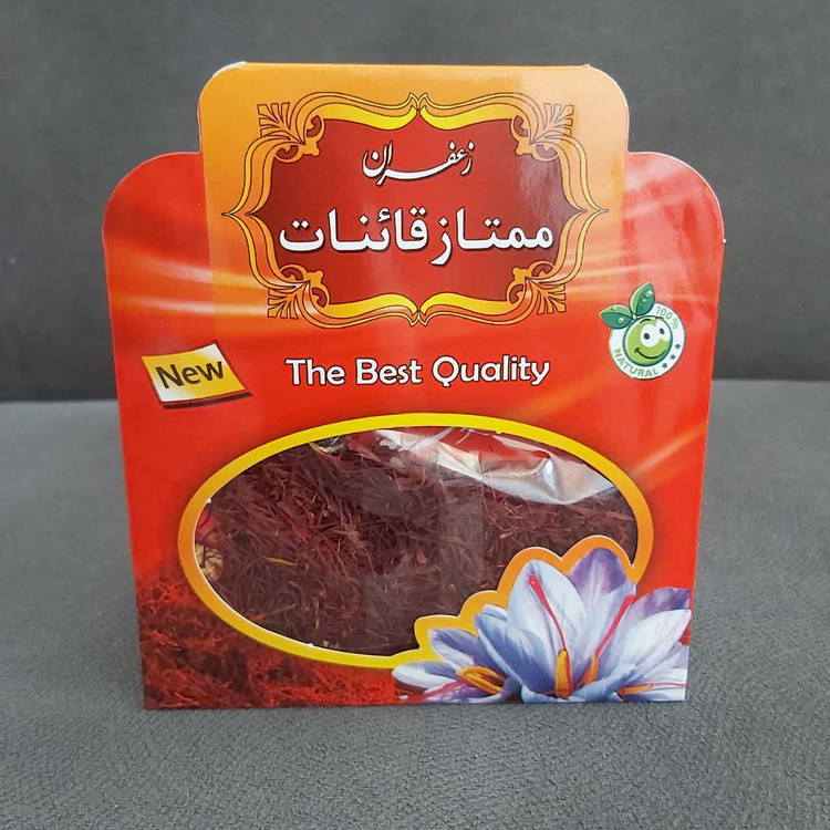 زعفران سرگل ممتاز قائنات یک مثقالی ۴.۶ گرم
