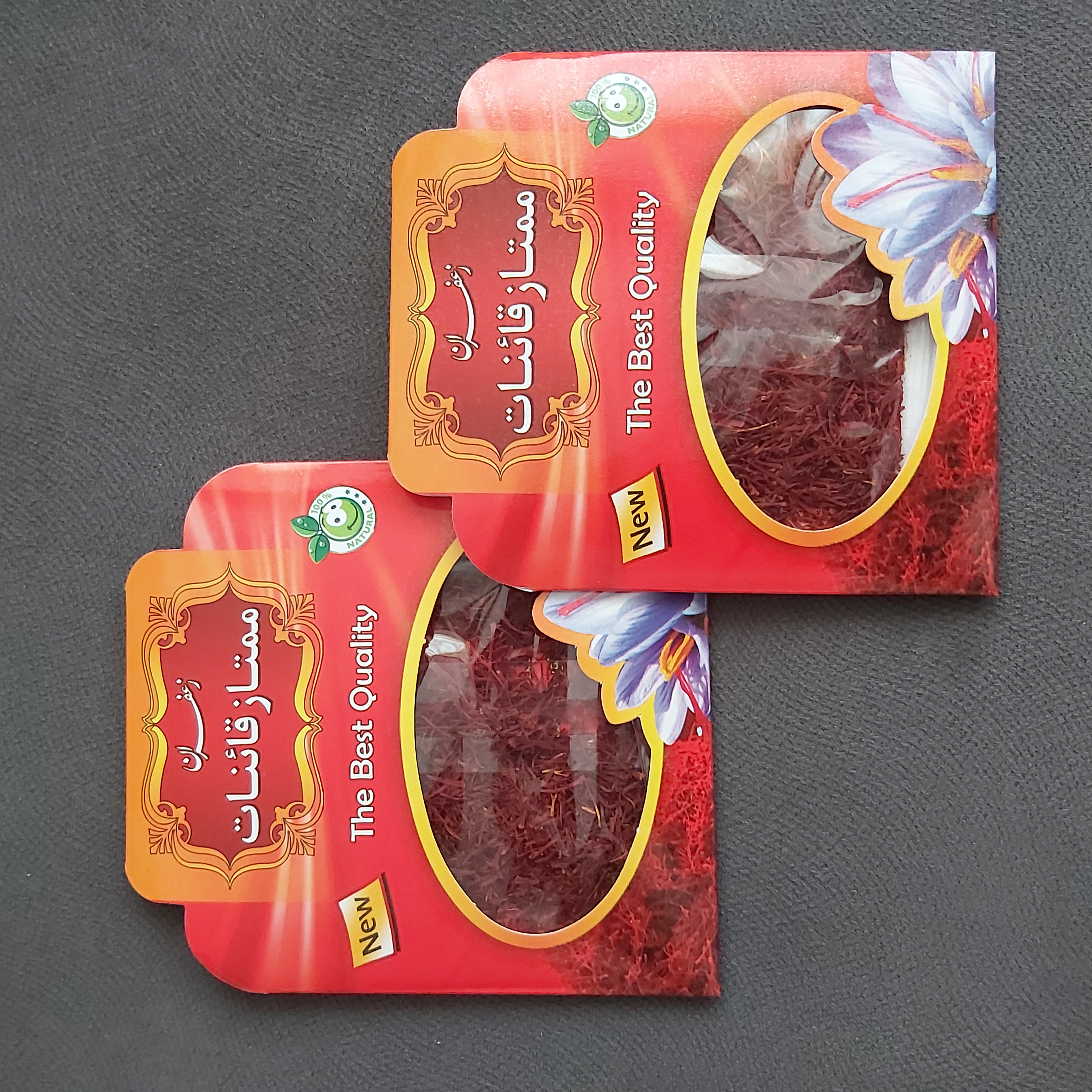 زعفران سرگل قائنات ۱مثقالی پک 2عددی