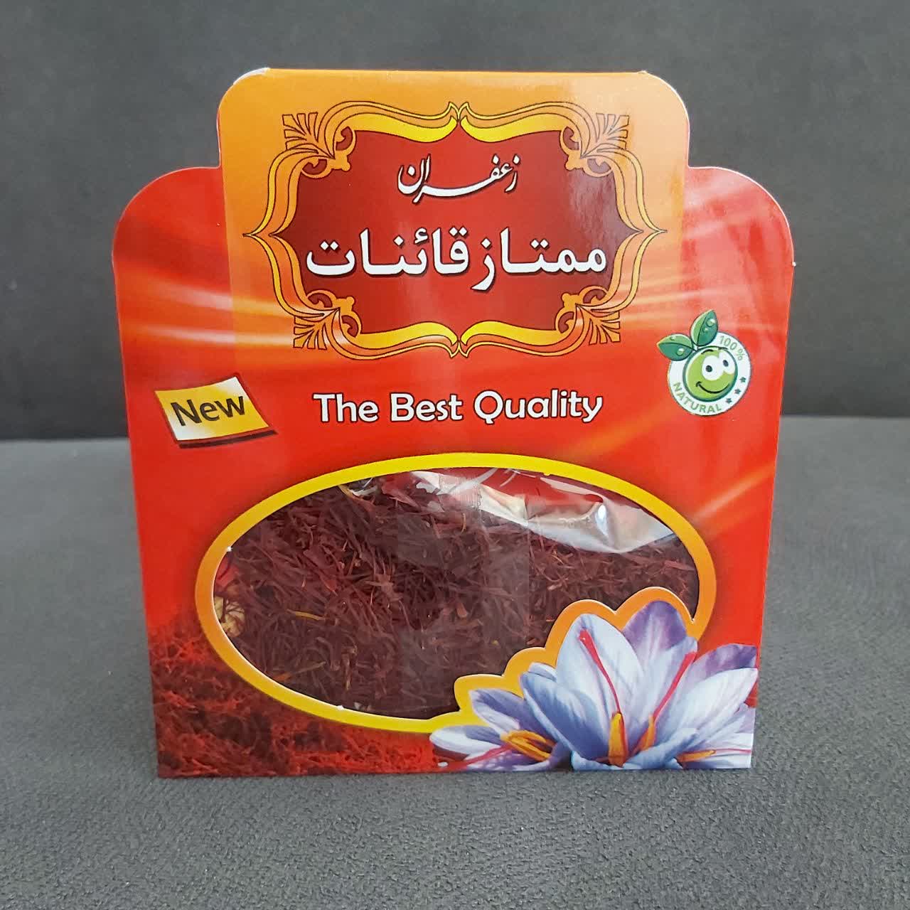 زعفران سرگل ممتاز قائنات یک مثقالی ۴.۶ گرم